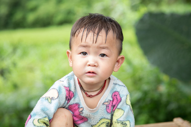 Child in  Ban Huay Pa Rai