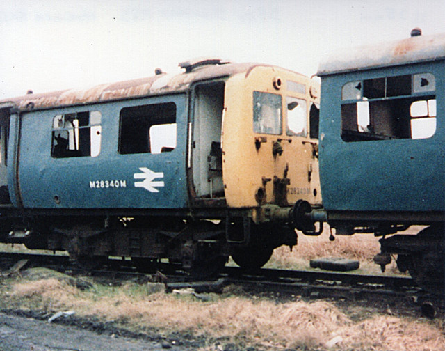 Withdrawn Class 502 vehicles at Horwich
