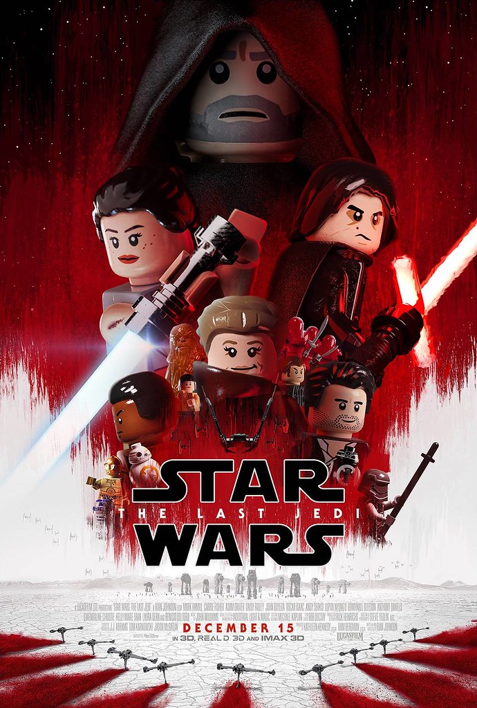 Belang infrastructuur Weggegooid LEGO Star Wars The Last Jedi | Movie Poster | Pasq67 | Flickr