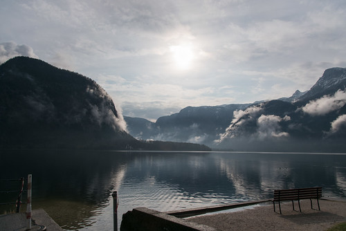 24120mmf4gvr austria d750 scenery chairs fog lakes mountains sunrise