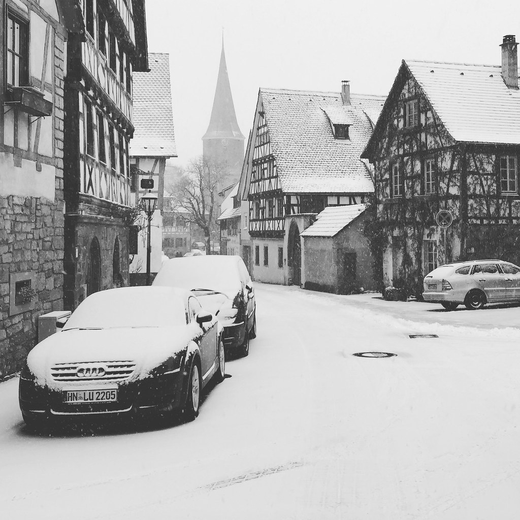 Oberderdingen - Snowy 2nd Advent