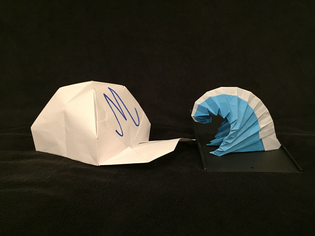 Baseball Cap Wave | #origami Cap by Paul J… | Flickr