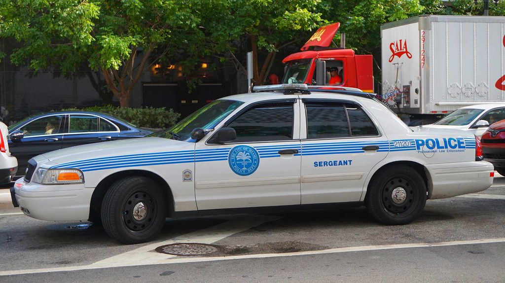 City of Miami Police Department (MPD) Ford CVPI - Sergeant's Unit.