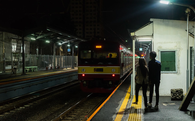 JR205-0 ( 205-68+205-66) ;Red Line;Stasiun Cawang