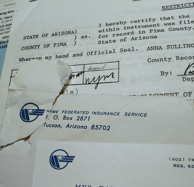 Home Federal Savings, a Tucson, Ariz. 70s-era institution.