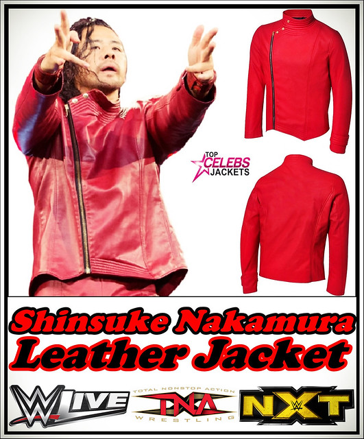 Shinsuke Nakamura Leather Jacket