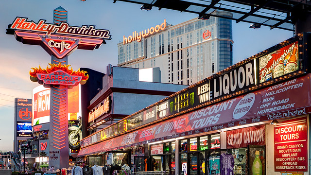 Harley Davidson Las Vegas Strip