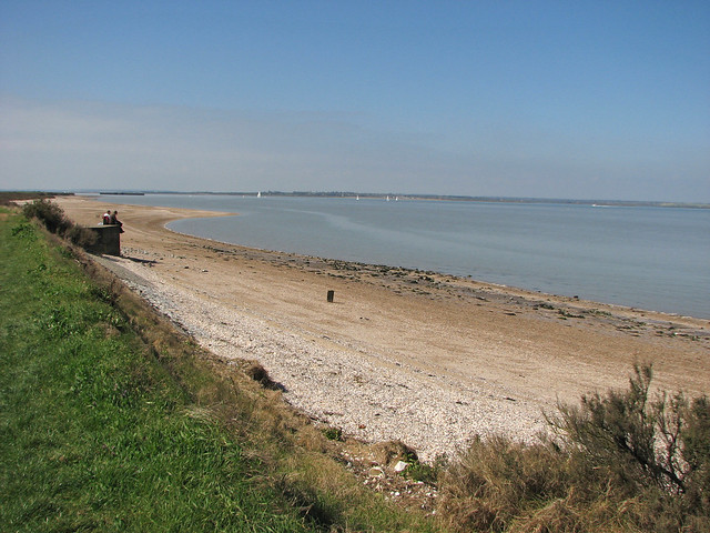 The coast near Bradwell