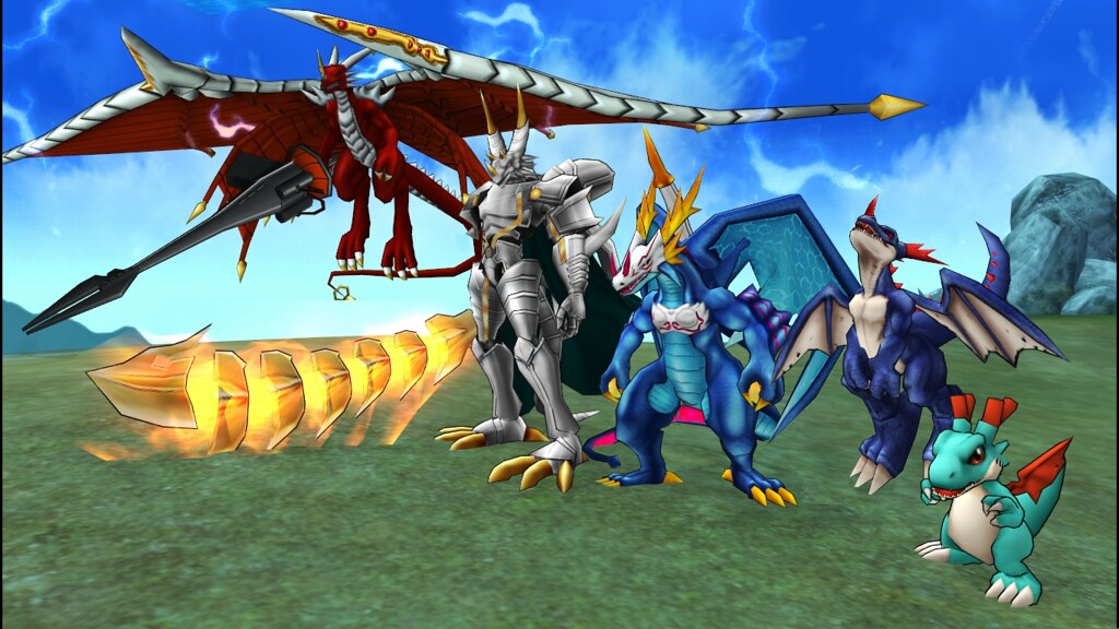 Dracomon (Blue) line | Digimon Masters Việt Nam | Flickr