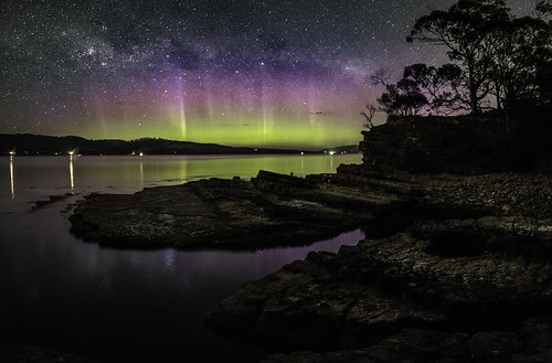tinderbox tasmania australia au pentaxk1 samyang24mmf14 longexposure nightsky auroraaustralis pentaxart