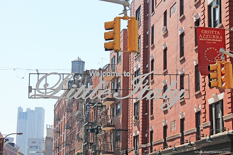 Welcome to Little Italy, Lower Manhattan 