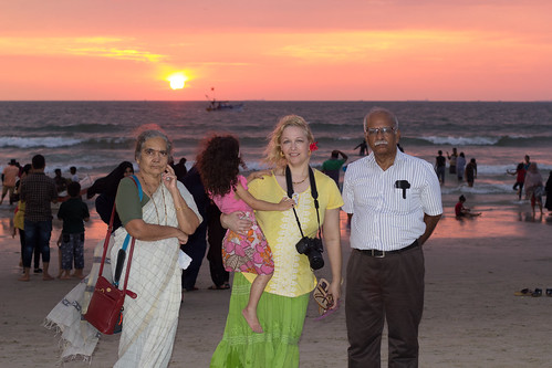 beach india2017 sunset mangalore karnataka india ind