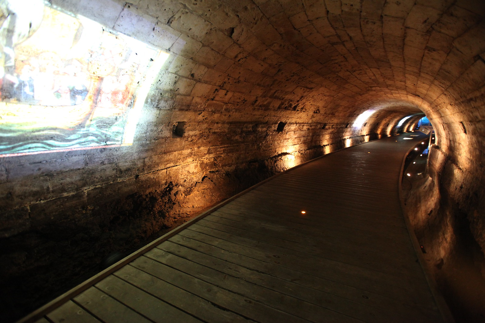 The Templars' tunnel, in Akko_Alla Laitus_ IMG_2410
