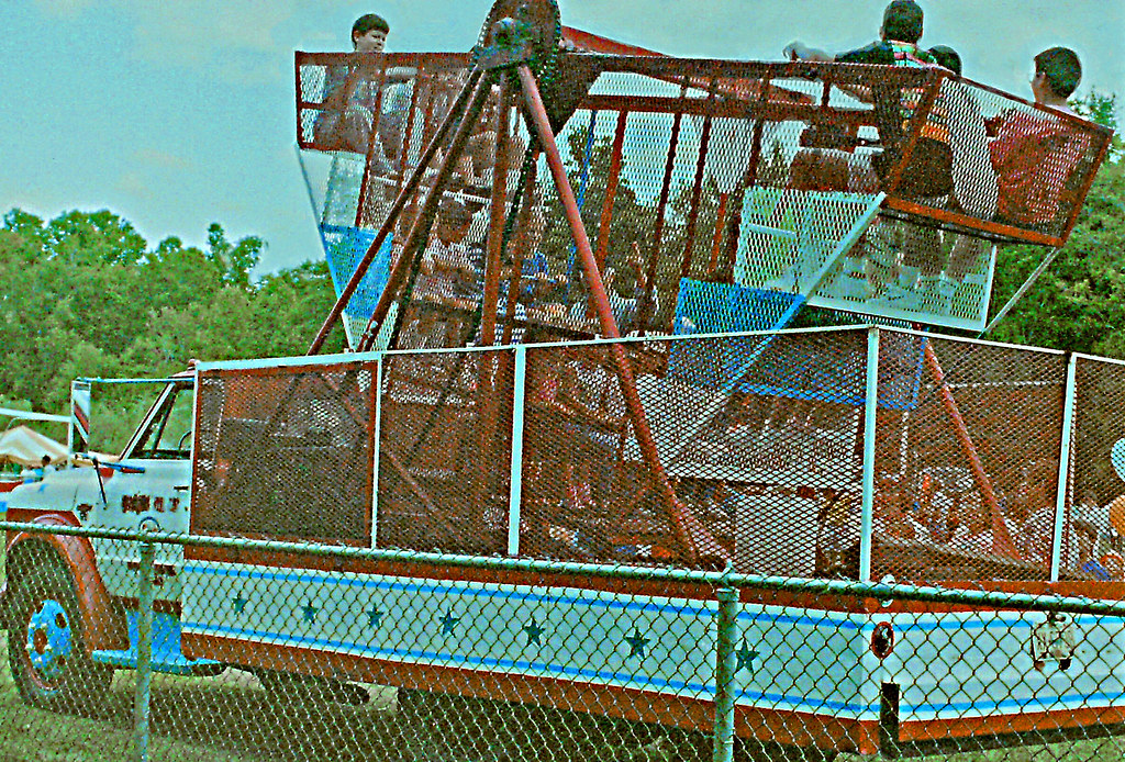 Old Carnival Ride Trucks Miami Dade County Fair And Exposition Rides