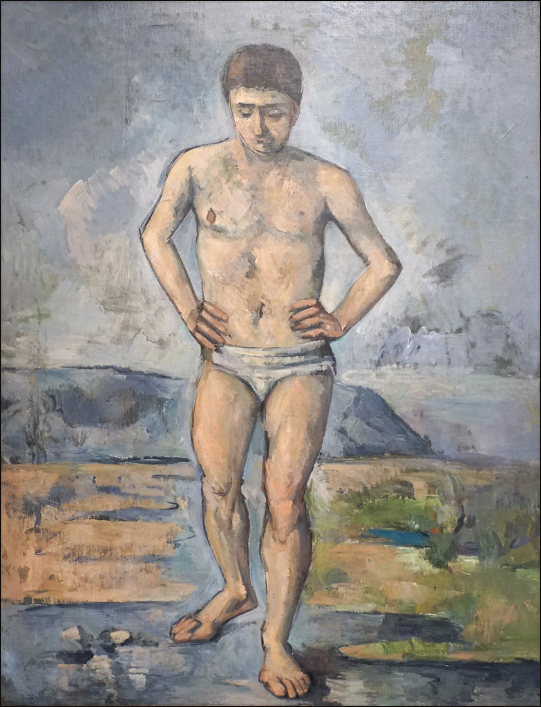 Le Baigneur de Paul Cézanne (Fondation Louis Vuitton, Paris)