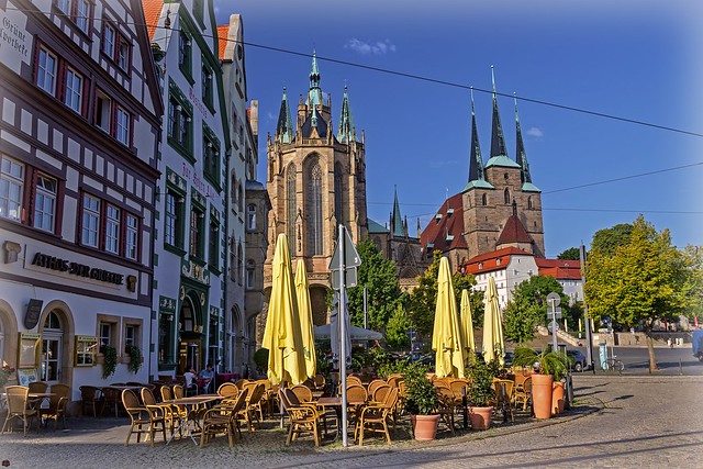 The cathedral of Erfurt