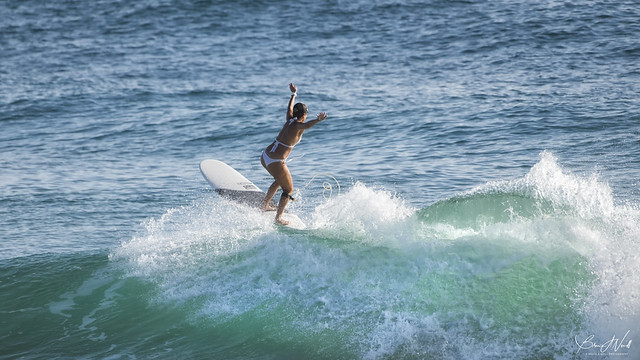 Surfing Burleigh #417 - Cynthia
