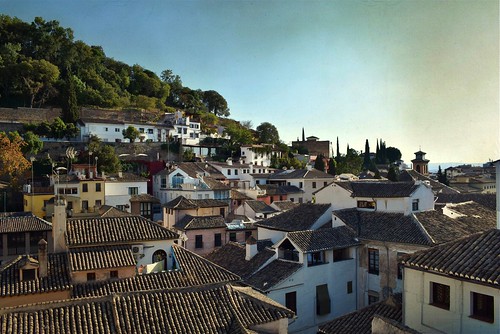 architecture monuments historicsites historictowns albaicin granada andalucia spain travel textured