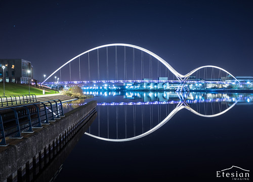 Infinity Bridge from Castlegate. | by etesianimaging