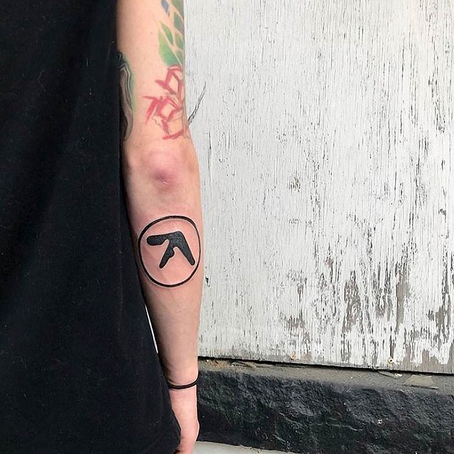 Aphex Twin Tattoos Flickr Done by rat @ artistic skin designs (west locatio...