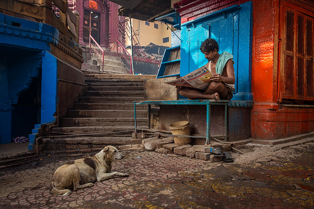 Street life in Varanasi