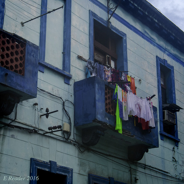 Drying Clothes in Havana