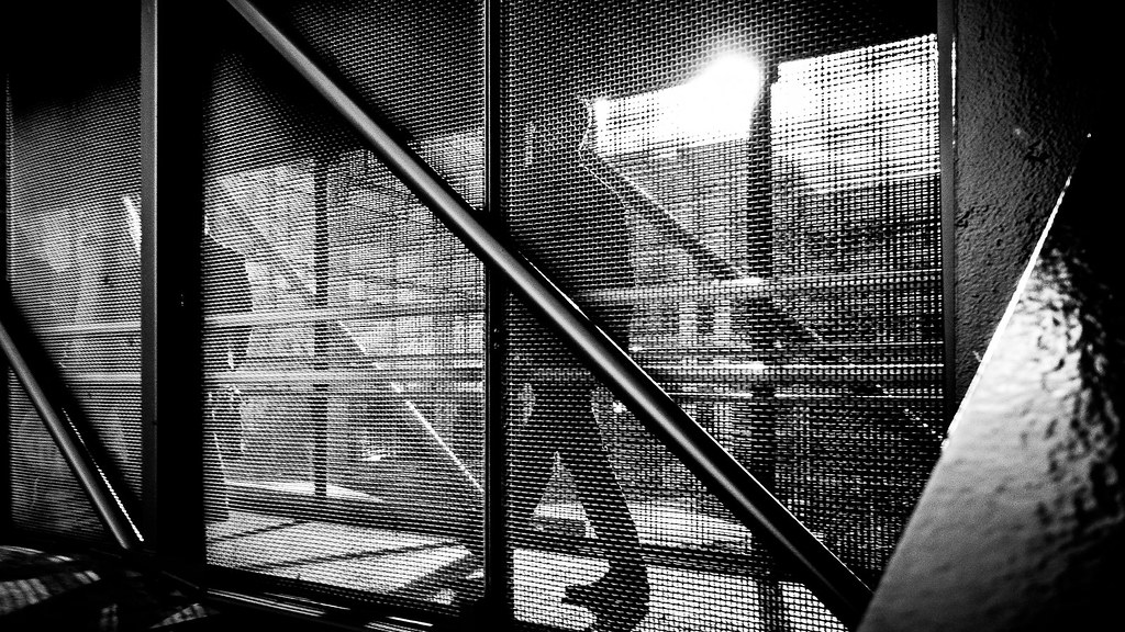 Commuting - Dublin, Ireland - Black and white street photography