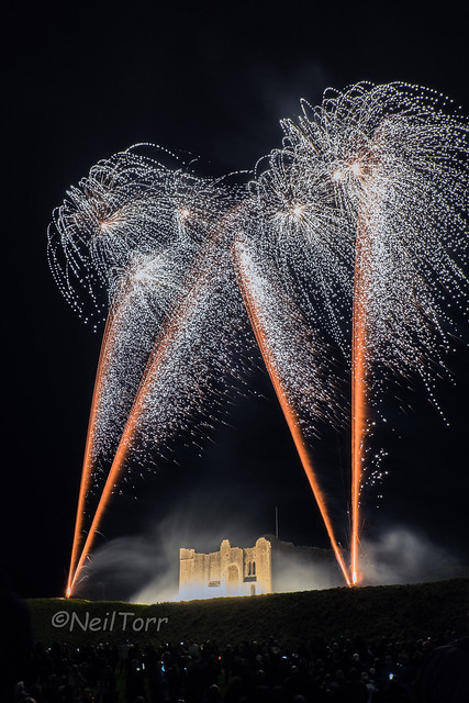 Castle Rising Fireworks 6