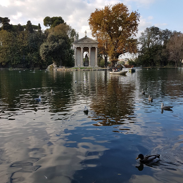 Roma, Villa Borghese, Giardino del Lago