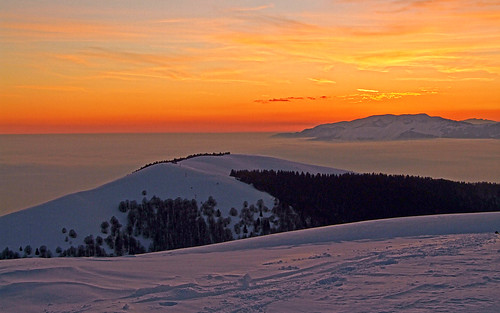 italia italy prealpibellunesi prealpivenete venetianprealps montecesen skitouring tourskiing landscape outdoors panorama sunset