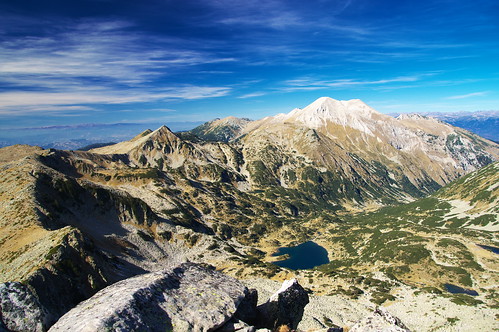 mountain sky landscape pirin bulgaria