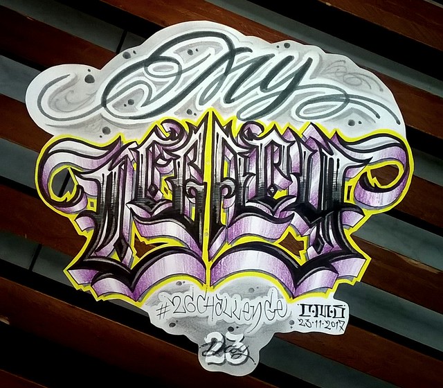 CMS Tattoo 2017 (Lettering Challenge - My Legacy)