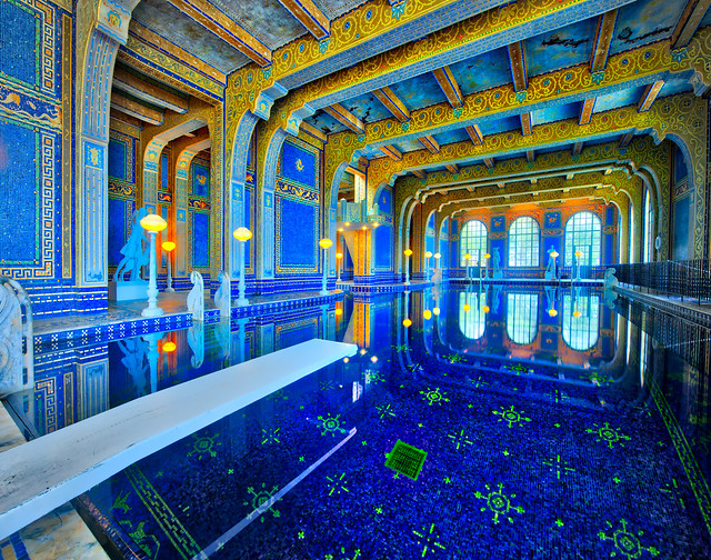 Hearst Castle Pool Party