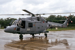 ZF562, (AZ-320), Westland Lynx HAS.3CTS,(WA.339), Fleet Air Arm, 815 Squadron, HMS Amazon Flight, RAF Belize, 13/08/1991