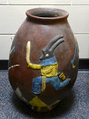 Decorated pot, Concordia University-Saint Paul