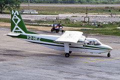 V3-HEZ, BN 2A-26 Islander, (3008), Maya Island Air, Belize City (BZE), 14/08/1991