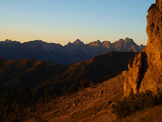 Early morning over southern Dolomites