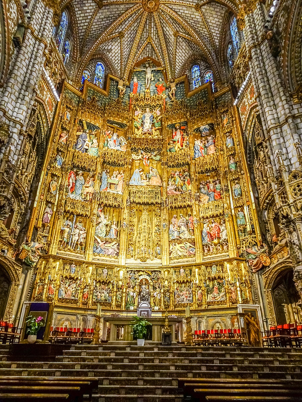 Retablo de Capilla Mayor Catedral de Toledo 02
