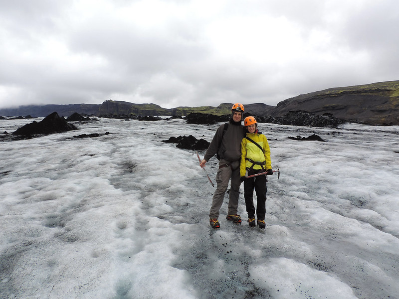 Glacier trekking in Iceland