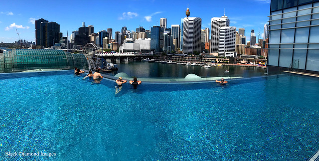 Infinity Pool, Sofitel Hotel, Darling Harbour, Sydney, NSW