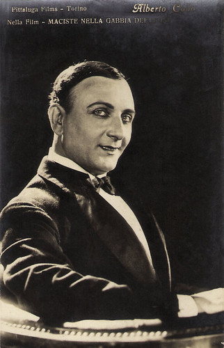 Alberto Collo in Maciste nella gabbia de leoni (1926)