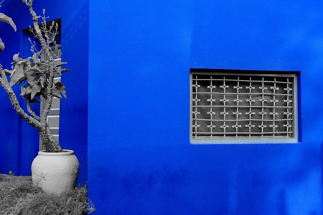 Yves Saint Laurent house - Photo de Jardin Majorelle, Marrakech ...