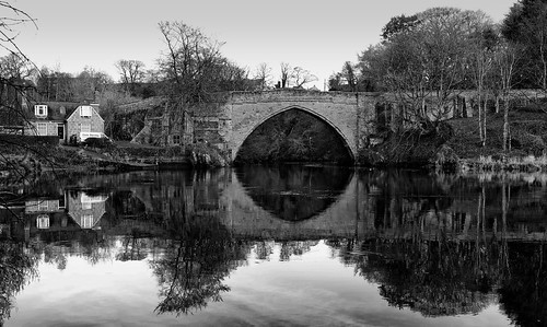 brigobalgownie aberdeen bridge bridgeofdon landscape monochrome blackandwhite water riverdon scotland flickr 2017