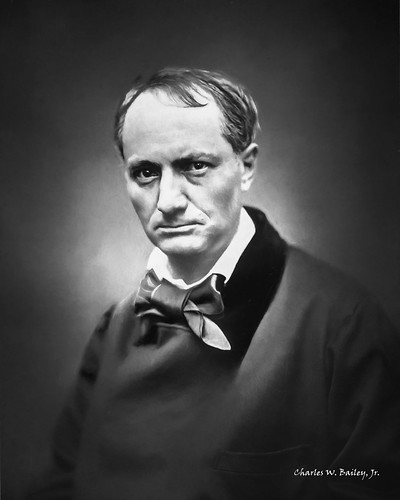 Digital Chalk and Charcoal Drawing of Charles Baudelaire b… | Flickr