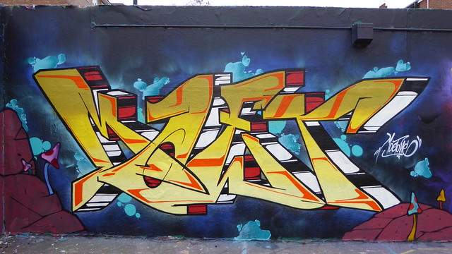Moet graffiti, Stockwell