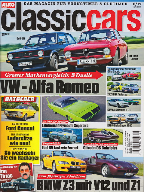 Image of Auto Zeitung - Classic Cars 8/2017