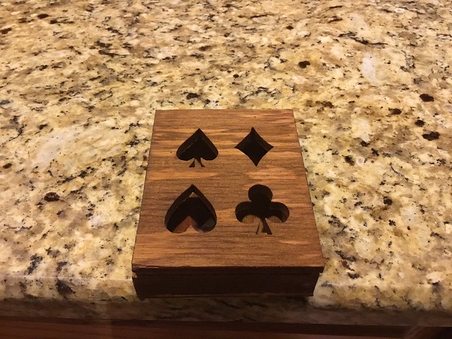 poker card box picture scroll saw