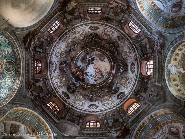 Interno cupola San Vitale - Ravenna