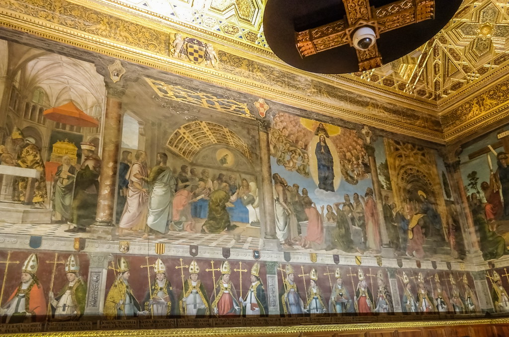 Pinturas murales de Juan de Borgoña Sala Capitular Catedral de Toledo 08