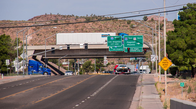 Junction I-40, Kingman, Arizona